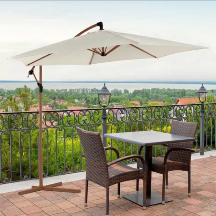 Payung Taman Banana Soleil 3 Meter Outdoor Payung Teras Payung Tenda