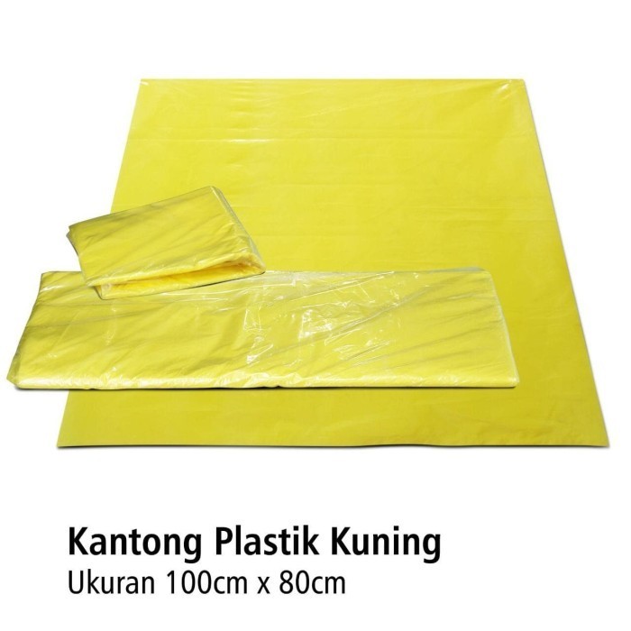 

Kantong Plastik Kuning 100 x 80 isi 50