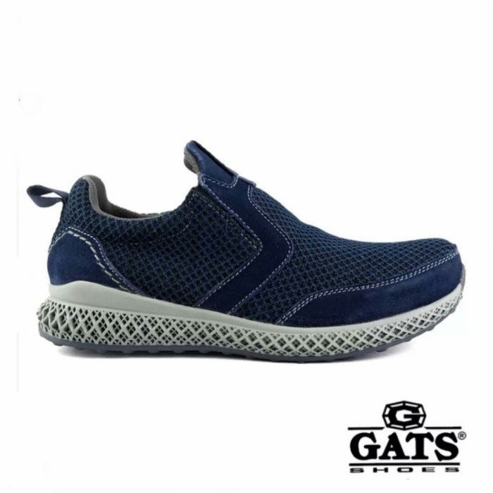 Sepatu Sneakers Slip On Pria Gats Rn1002 Original Promo