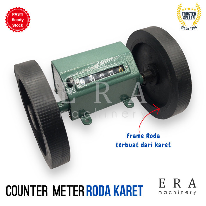 

Counter Meter Manual 5 digit Roda Roller Meteran Kain Mesin Mirip Kori