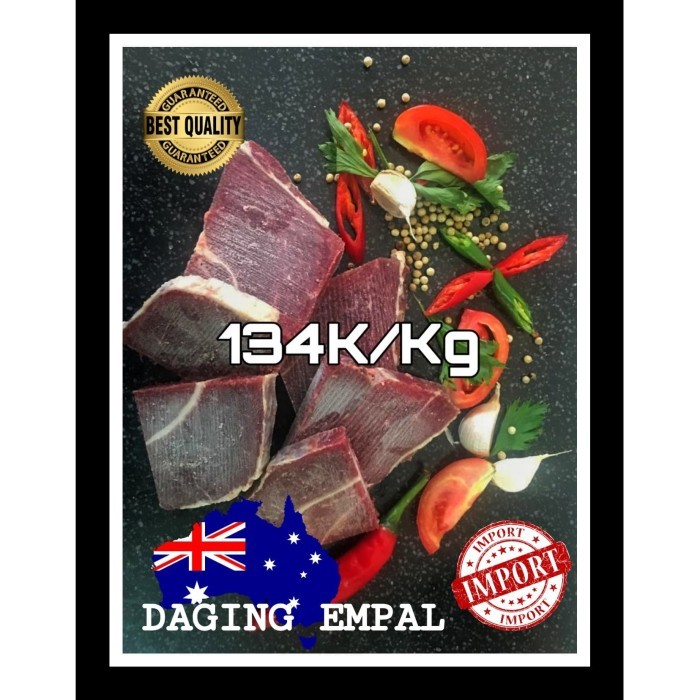 

Daging Empal Import Aus /100Gr