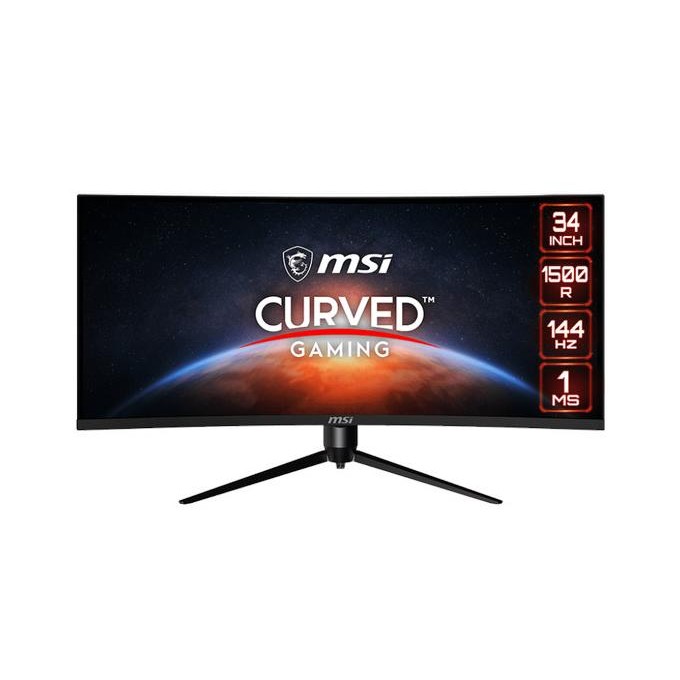 NEW MONITOR MSI MAG342CQR ; 34"/4K/CURVED 1500R/144Hz/UWQHD/SRGB 95%/1MS/178 WIDE ANGLE