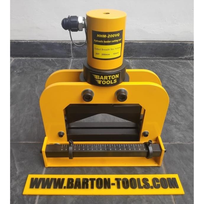 

BRG BARU 12mm V Cut Hydraulic Busbar Cutting Cutter Potong Hidrolik BARTON