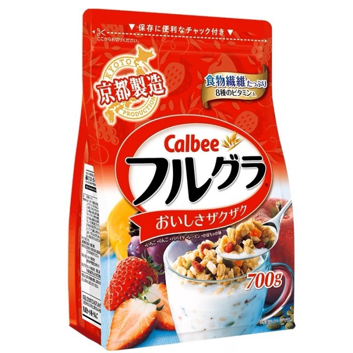 

Calbee Granola Cereal Fruit 700Gr - JAPAN