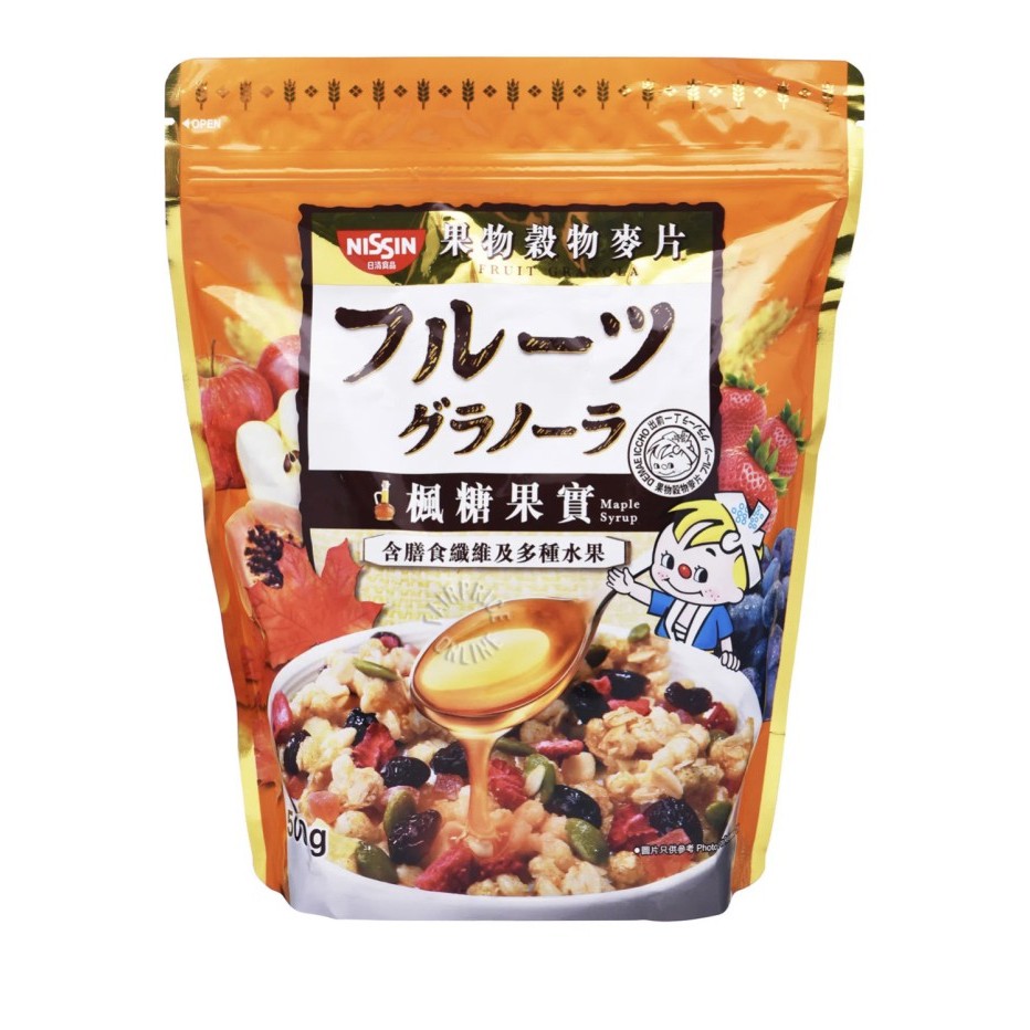 

Nissin Premiun Granola Maple Syrup 500g
