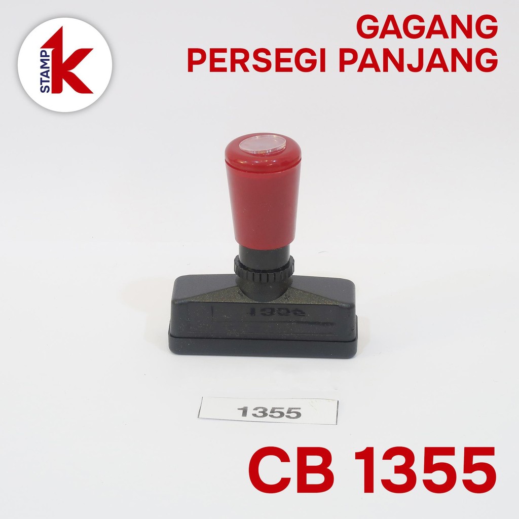 

Gagang Stempel Flash / Warna 1355 CB1355 CB 1355 Persegi Panjang 1355