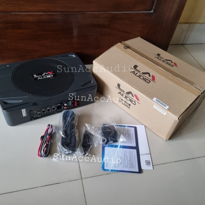Terlaris Sub Kolong Lm 80S / Subwoofer Kolong Jok Mobil Lm Audio 80S
