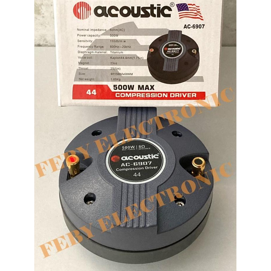 Tweeter Driver Acoustic Pa 44