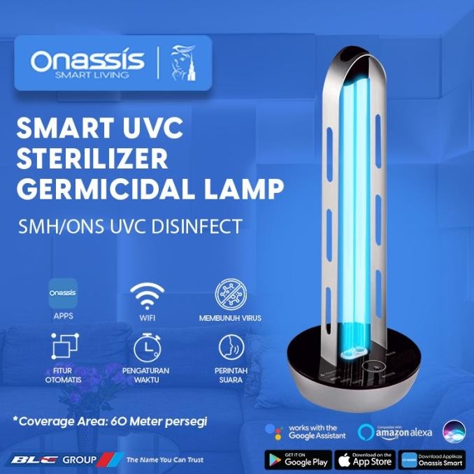 ONASSIS UVC STERILIZER 58watt /UV KUMAN DISINFECTANT NON OZONE
