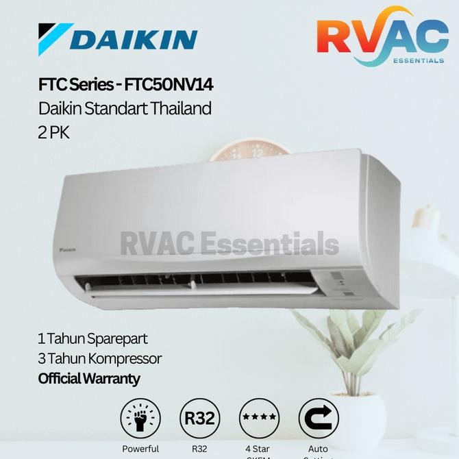 TERMURAH - AC DAIKIN 2 PK THAILAND FTC50NV14