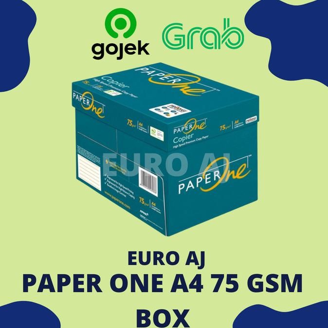 

TERMURAH - Paperone A4 75 gr (1 box 5 ream) khusus gojek