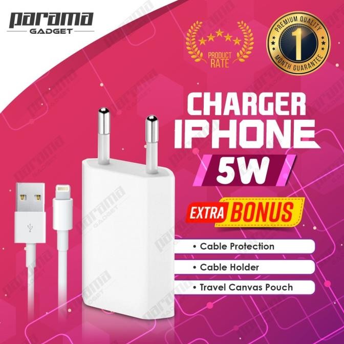 TERBARU - ORIGINAL Charger IPHONE - ORI 200%