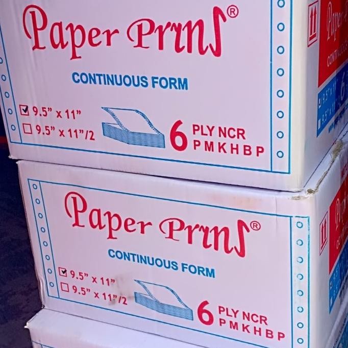 

TERMURAH - Kertas Continous Form 6 ply bagi 2