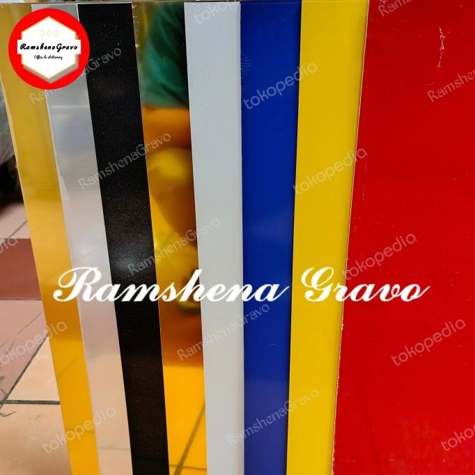 

TERLARIS - Gravoply (hitam,putih,merah,biru) 60 x 120cm tebal 1.5mm