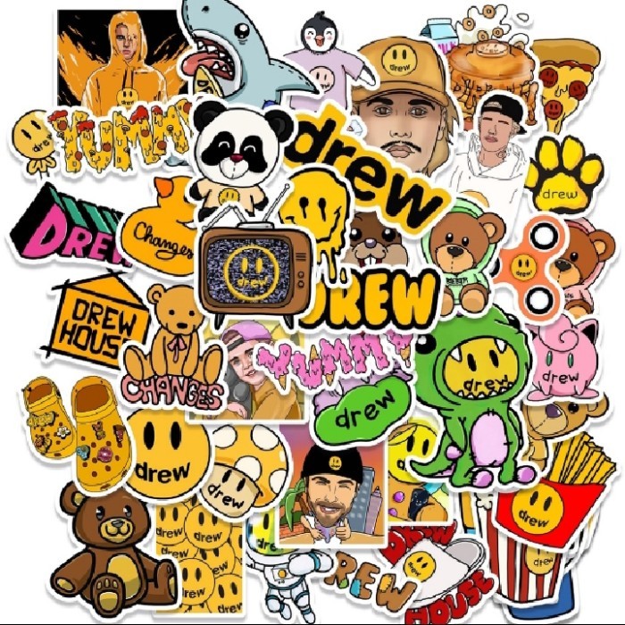 

sticker pack motif trendy hype aesthetic kartun tumblr drew fashion dekorasi hiasan vintage hp/tablet/laptop/mobil/helm/jurnal anti air waterproof