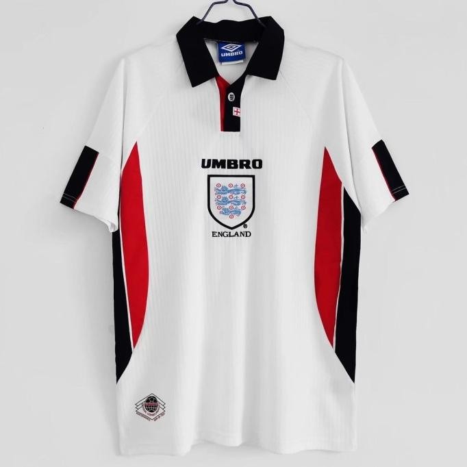 TERBARU - Jersey Retro Vintage England 1998