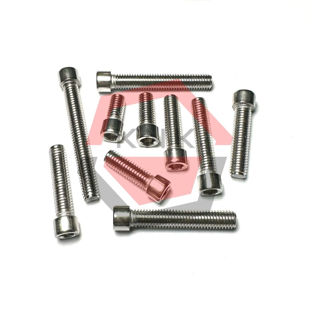 BAUT L SMALL HEAD M8x60 STAINLESS STEEL 201