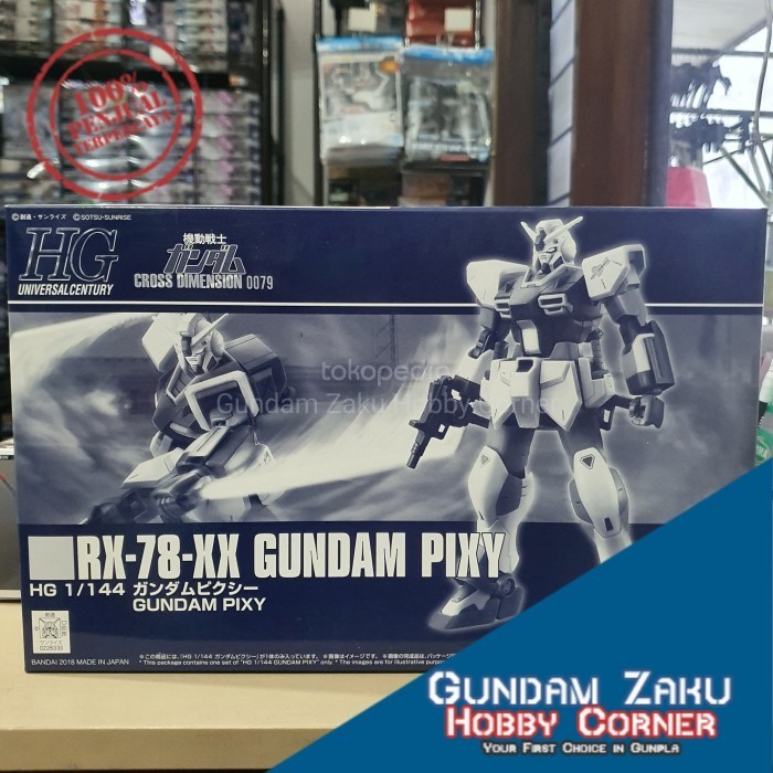 HGUC RX78 XX GUNDAM PIXY PREMIUM BANDAI