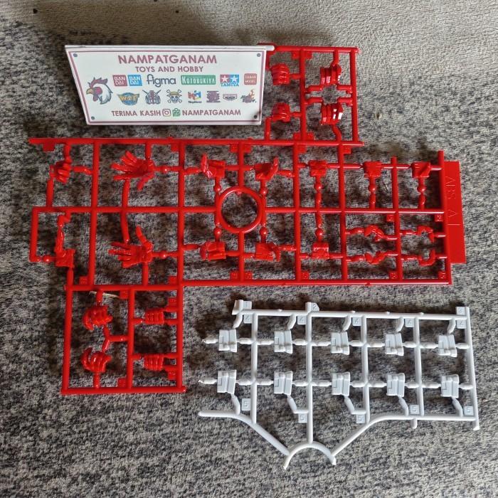 DABAN MG ASTRAY RED FRAME METALBUILD METAL BUILD OPTIONAL HAND HANDS