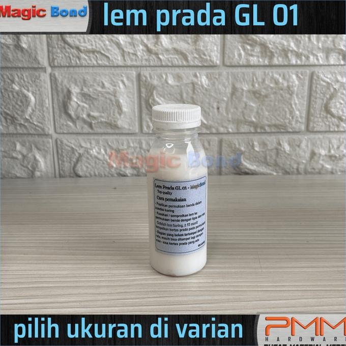

Lem Kertas Prada Emas Gl01 Magicbond | Glue For Goldleaf Silver Leaf