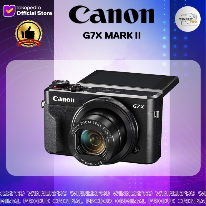 KAMERA CANON G7X MARK II / CANON G7X MARK II / G7X MARK II