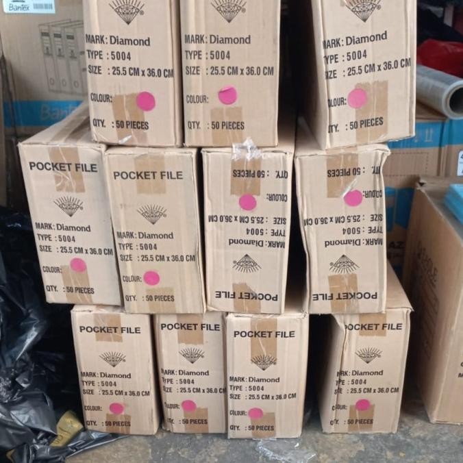 

BEBAS ONGKIR - Map Pocket File Diamond 5004 harga 1 dus isi 50 pcs harga promo