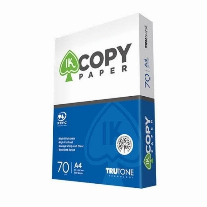 

TERBARU - 1 Box kertas hvs A4 IK Copy Paper(5 rim)