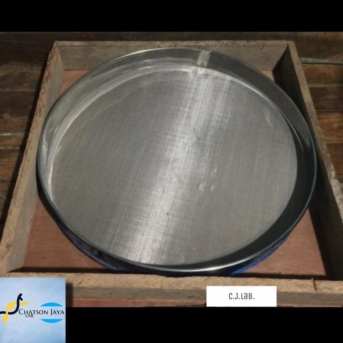 Sieve Ayakan Stainless Mesh 100 Test Mesh 100 (150 Um) Diameter 40 Cm