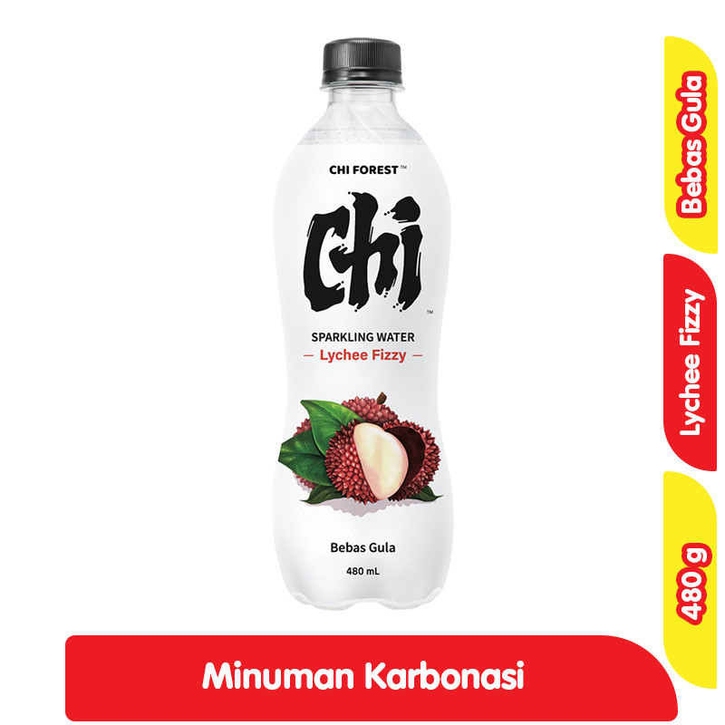 

Chi Forest Sparkling Water Lychee Botol 480 ml