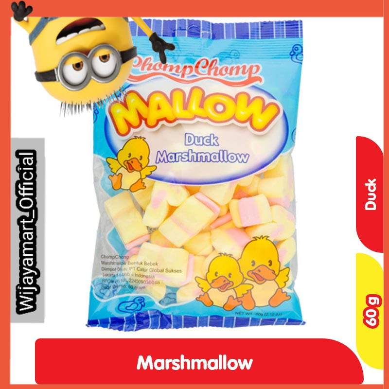 

Chomp-Chomp Mallow Bebek Marshmallow 60 g