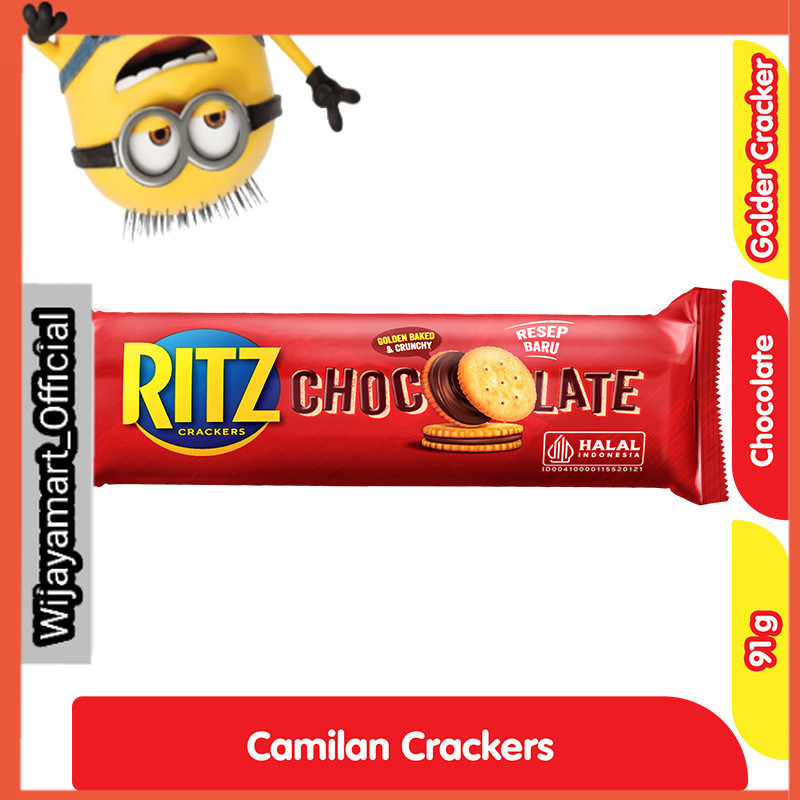 

Ritz Sandwich Crackers Cokelat 91 g