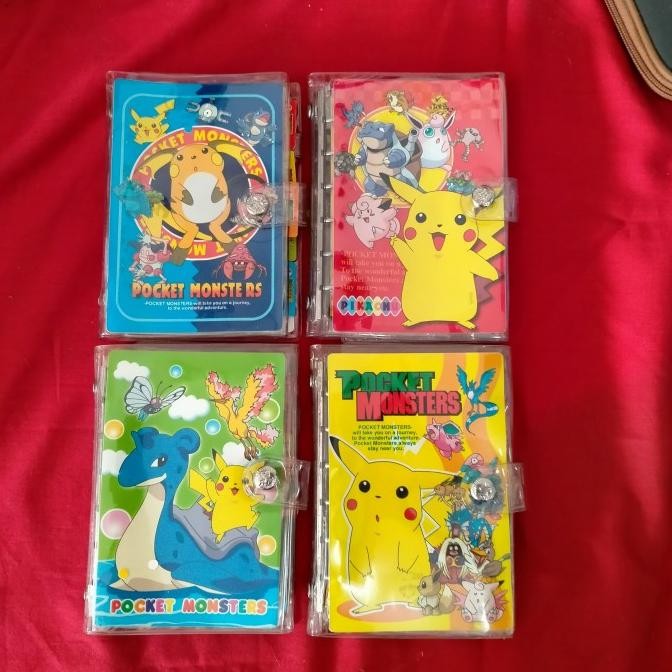 

Sale Buku Diary Pokemon 4 Warna ( Chat Pilih Warna )