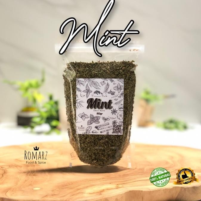 

terbaru mint leaves premium | daun mint kering 100gr