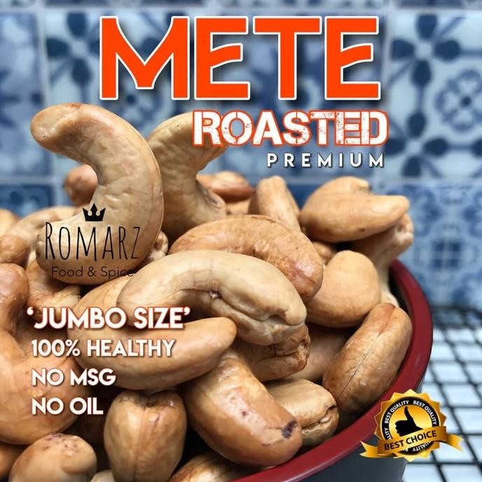 

terbaru kacang mede oven jumbo original 250gr / mede panggang / mente oven