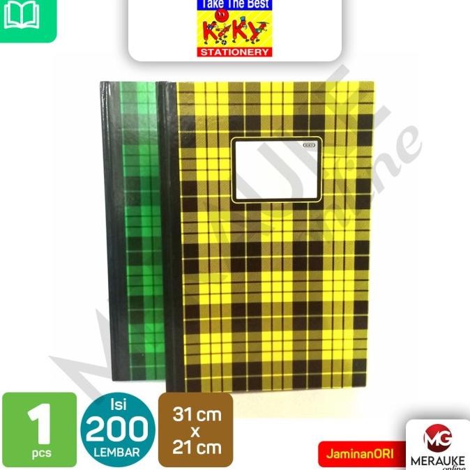 

Sale Hard Cover Kiky Folio 200 Lembar