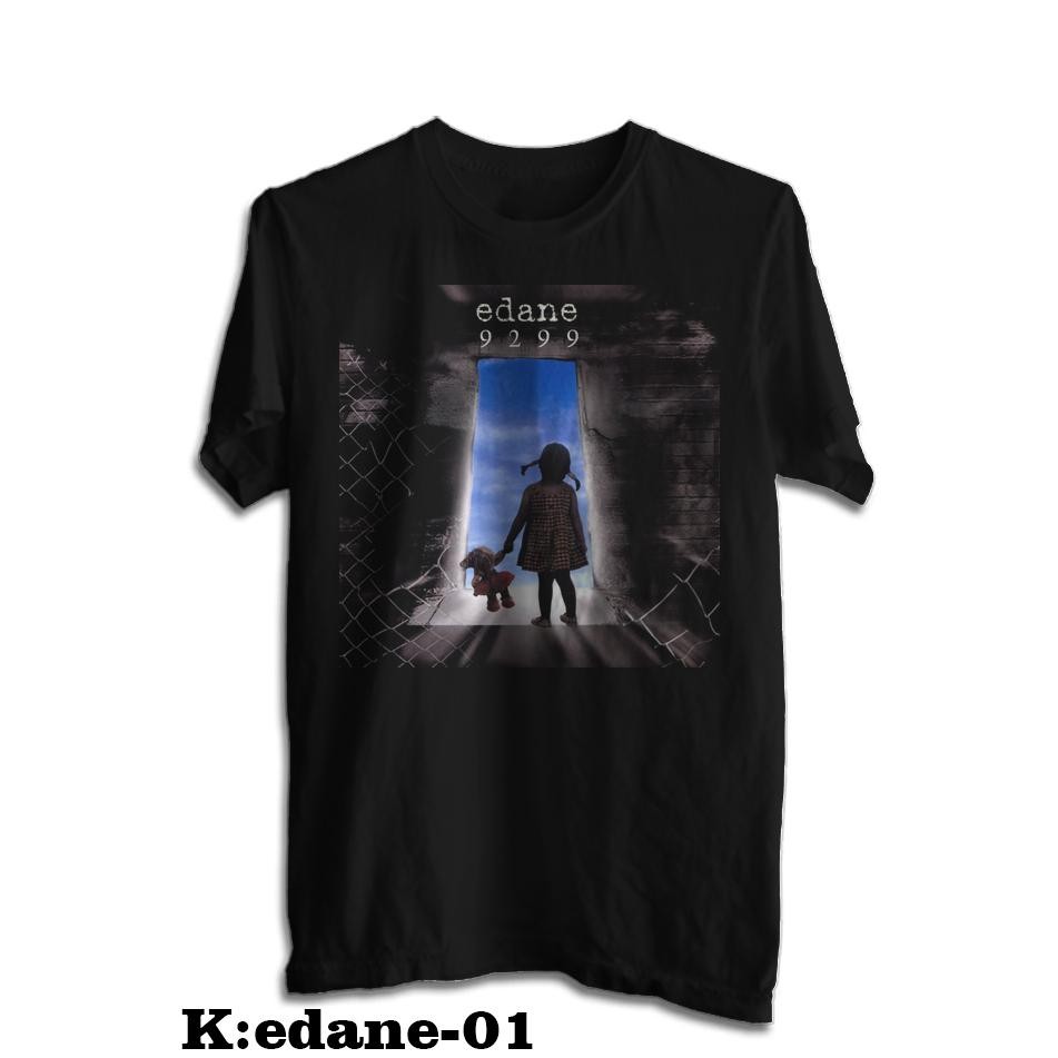 Promo Kaos Band Edane  T-Shirt Musik Rock Edane