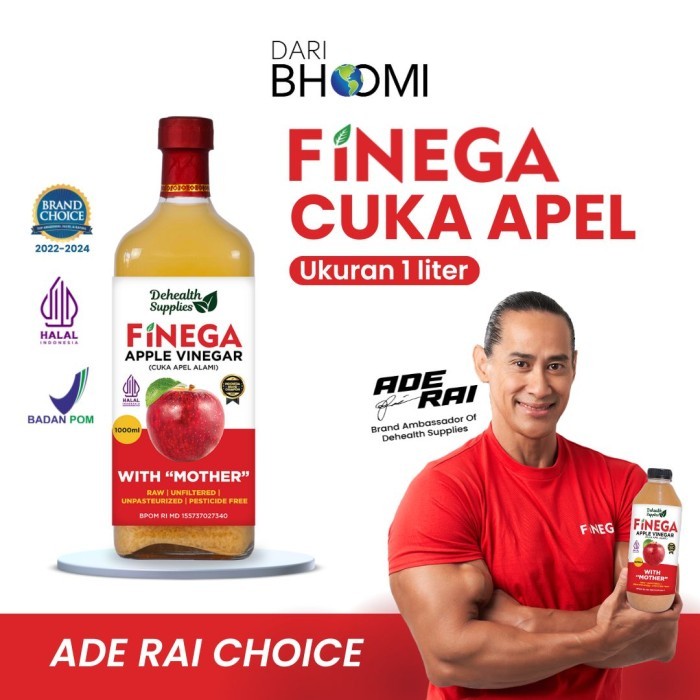 

Dehealth Vinega Cuka Apel 1000ml