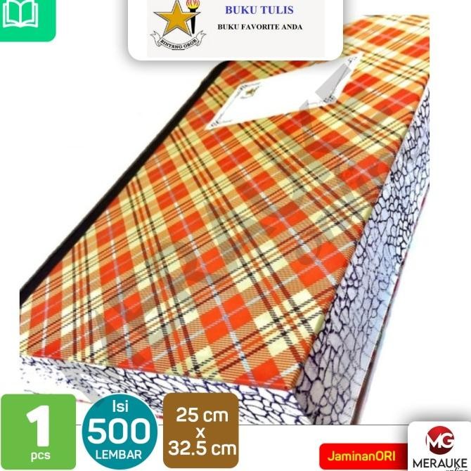 

Sale Buku Hard Cover Bintang Obor Folio 500 Lembar