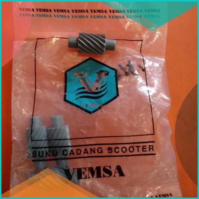 gigi kilometer vespa PX merk VEMSA 140BZ4 onderdil
