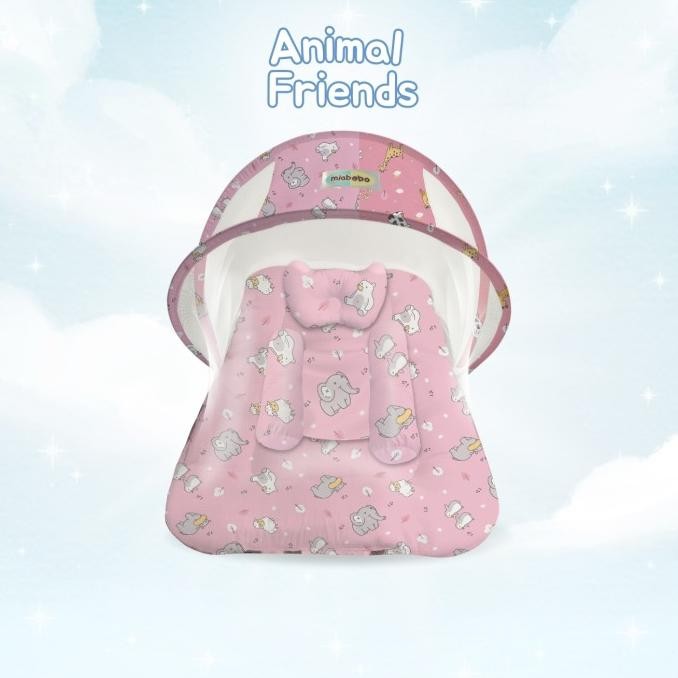 Miabebo Kasur Kelambu baby (bayi) Set Lengkap