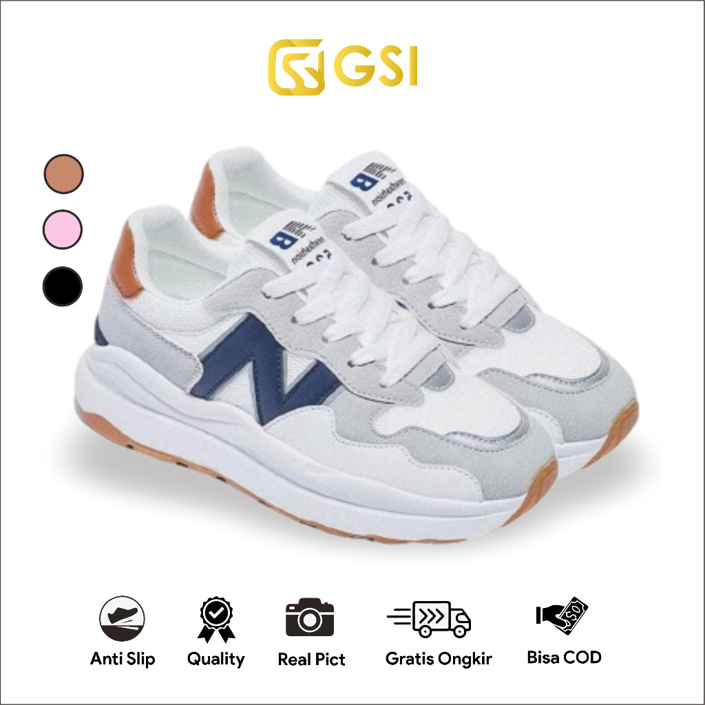 Sepatu Casual Terbaru GSI Vera 1305 Sepatu Sneakers Wanita korea import Casual Sport Shoes Bertali