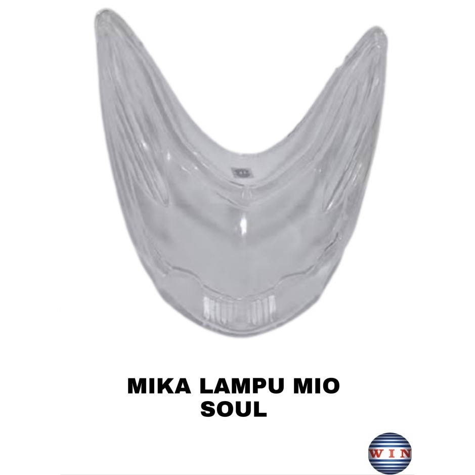 KACA LAMPU DEPAN MIO SOUL KARBU / MIKA LAMPU MIO SOUL