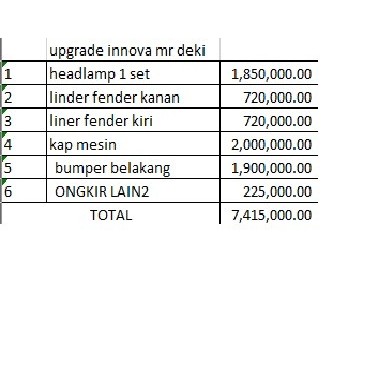 UPGRADE INNOVA 2012 ORI