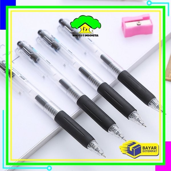 

Terbaru PRODUK TERBARU! MI-A36 Pulpen Mekanik 0.5mm Gel Pen Pena Polos Mechanical Stationary