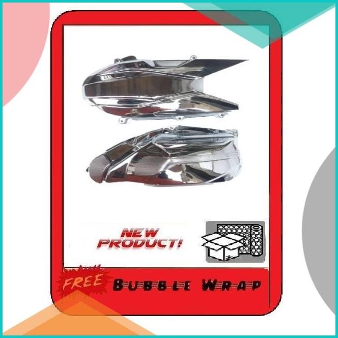 Aksesoris vario 125 150cover cvt crome chrome cvt vario 2015 2016 140