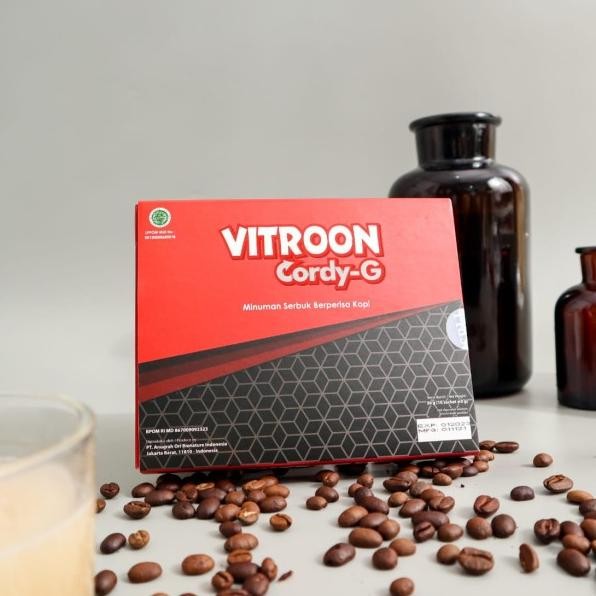 Vitroon Cordy G Xxtra Numan Serbuk Kopi Dan Ginseng Korea