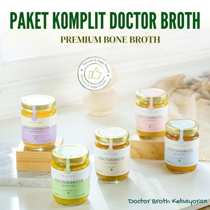 

Paket Komplit 5Jar Superfood Doctor Broth Kebayoran