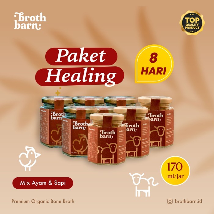 

Paket Healing 8 hari by BrothBarn.id