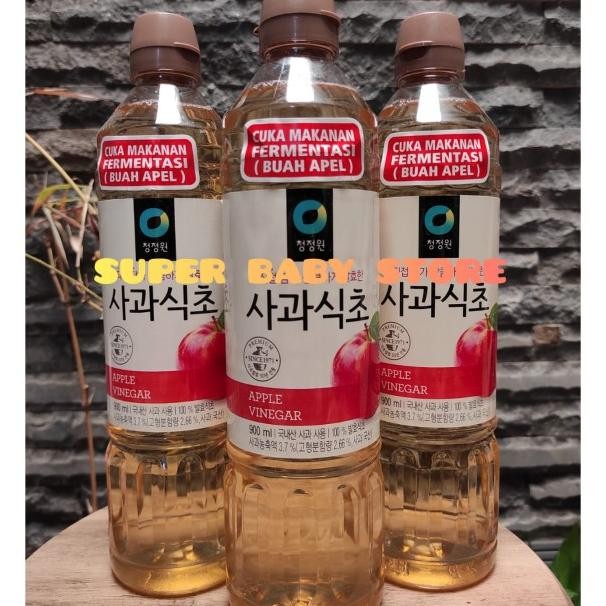 

Daesang (Chung Jung One) Vinegar/ Cuka Apel Korea 900 Ml