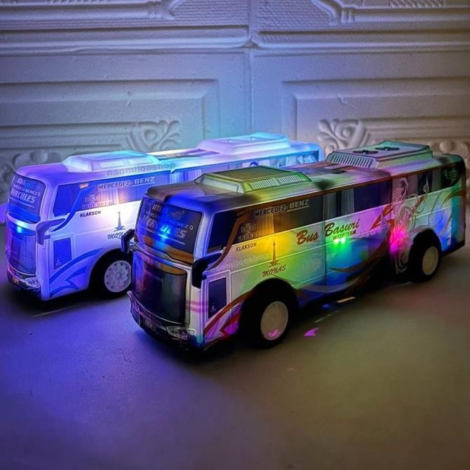 Sale Rc Bus Basuri Telolet Mainan Bis Basuri Travel Perjalanan Bunyi Telolet Remote Control